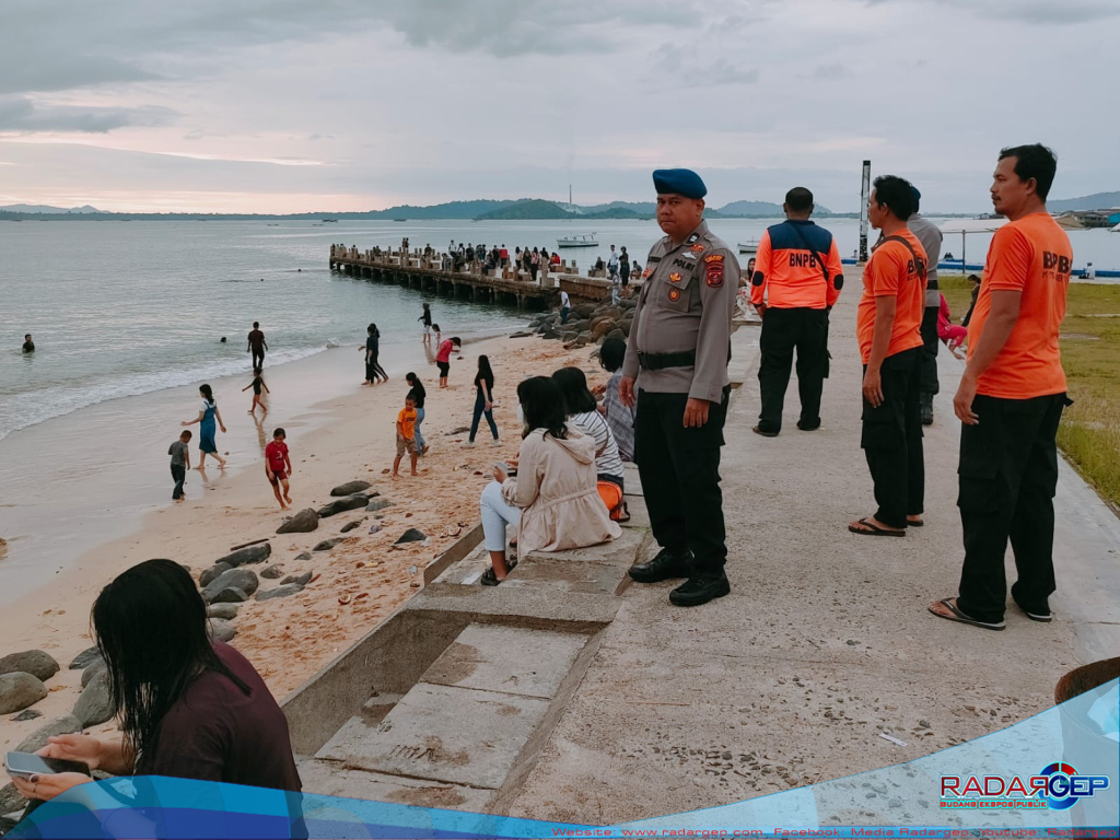 Polairud Polres Sibolga Gencarkan Patroli Keselamatan, Amankan Objek Wisata Pantai